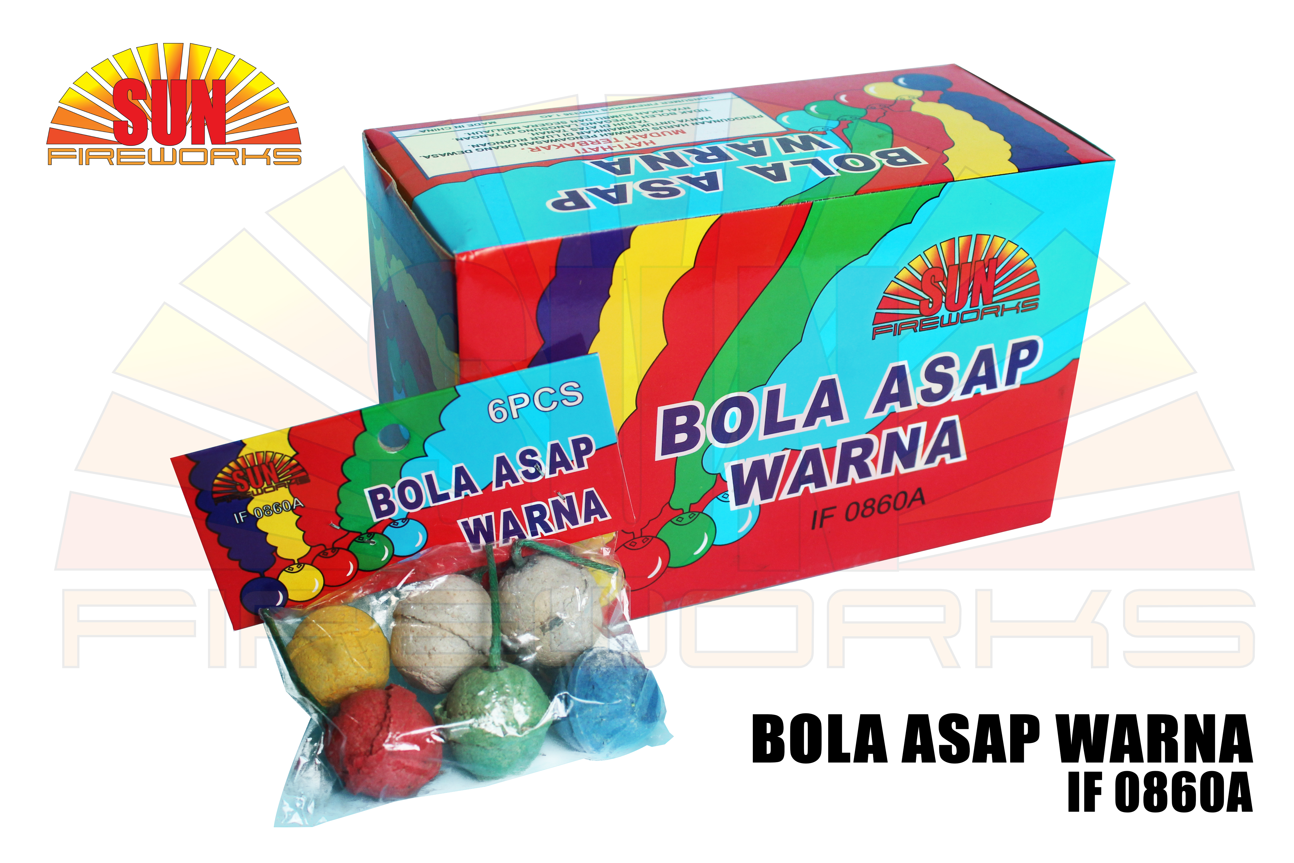 Bola asap warna IF 0860A